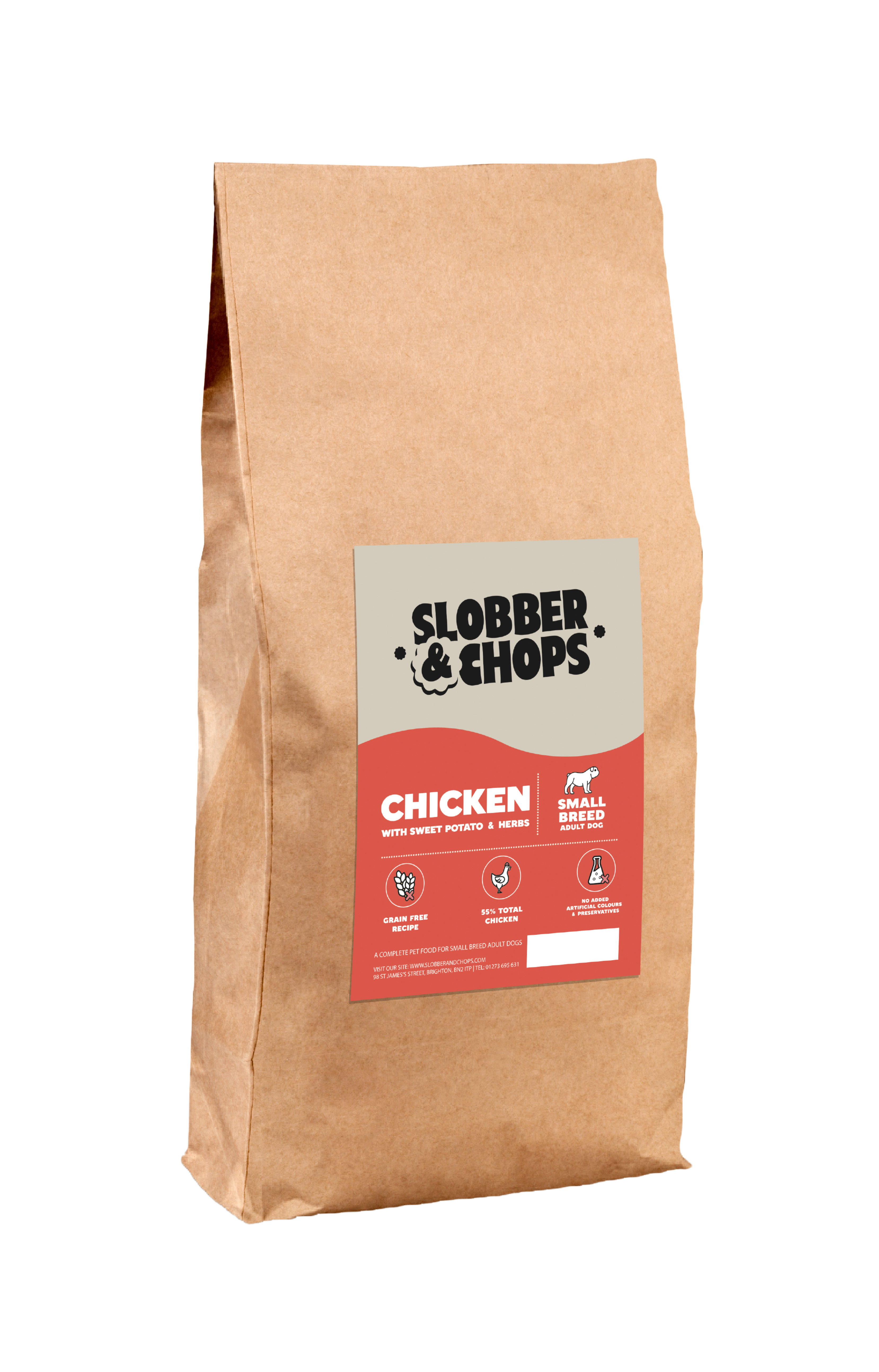 Healthy Dog Chicken & Garden Vegetables Dog Food Small Bite